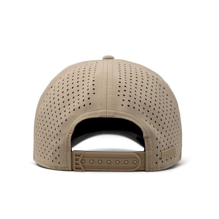 Hydro Odysea Stacked Snapback Hat KHAKI