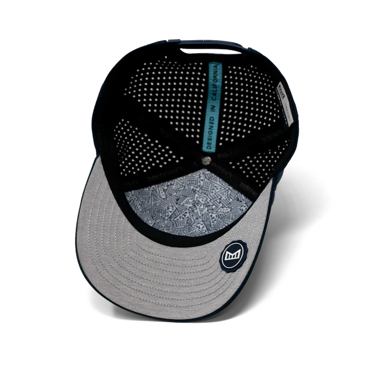 Hydro Odysea Stacked Snapback Hat NAVY