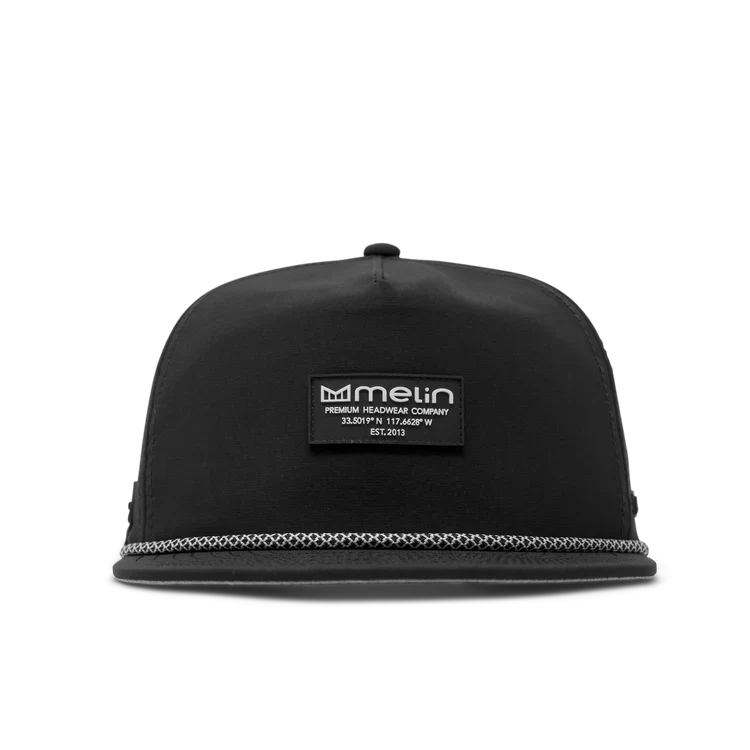 Coronado Brick Hydro Performance Snapback Hat BLACK