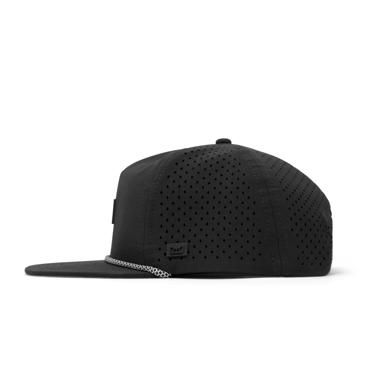 Coronado Brick Hydro Performance Snapback Hat BLACK