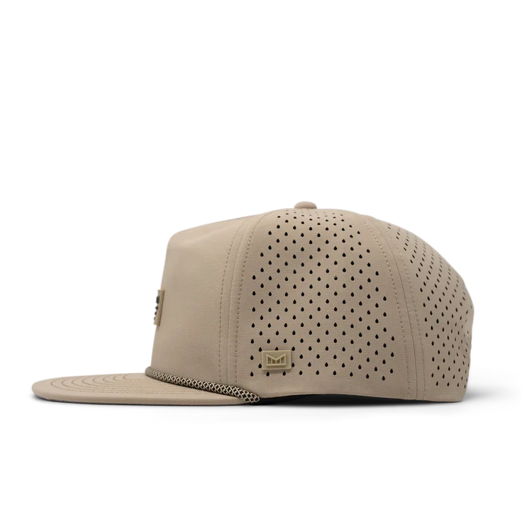 Coronado Brick Hydro Performance Snapback Hat KHAKI