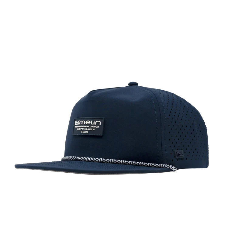 Coronado Brick Hydro Performance Snapback Hat NAVY
