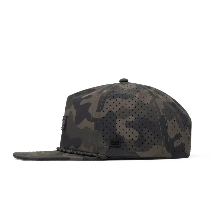 Coronado Brick Hydro Performance Snapback Hat OLIVE CAMO