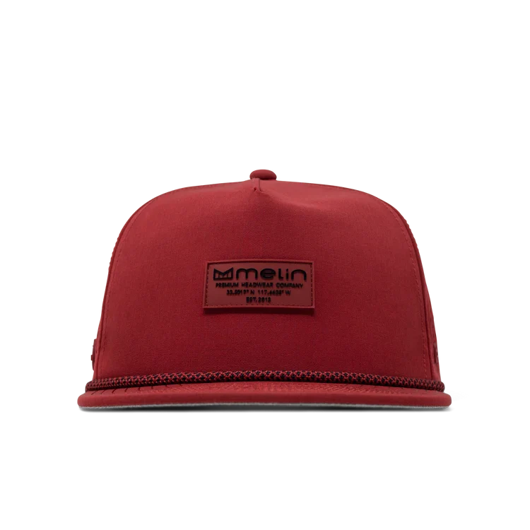 Coronado Brick Hydro Performance Snapback Hat RED