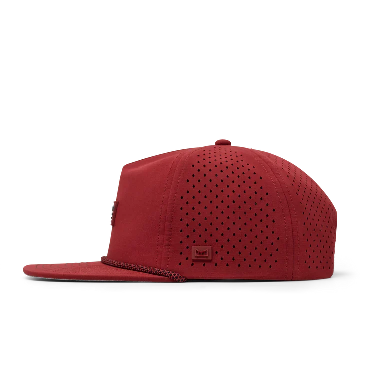 Coronado Brick Hydro Performance Snapback Hat RED
