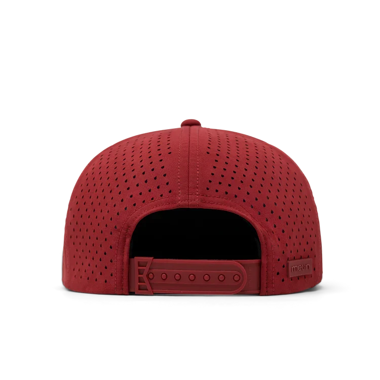 Coronado Brick Hydro Performance Snapback Hat RED