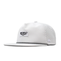 Coronado Brick Hydro Performance Snapback Hat WHITE