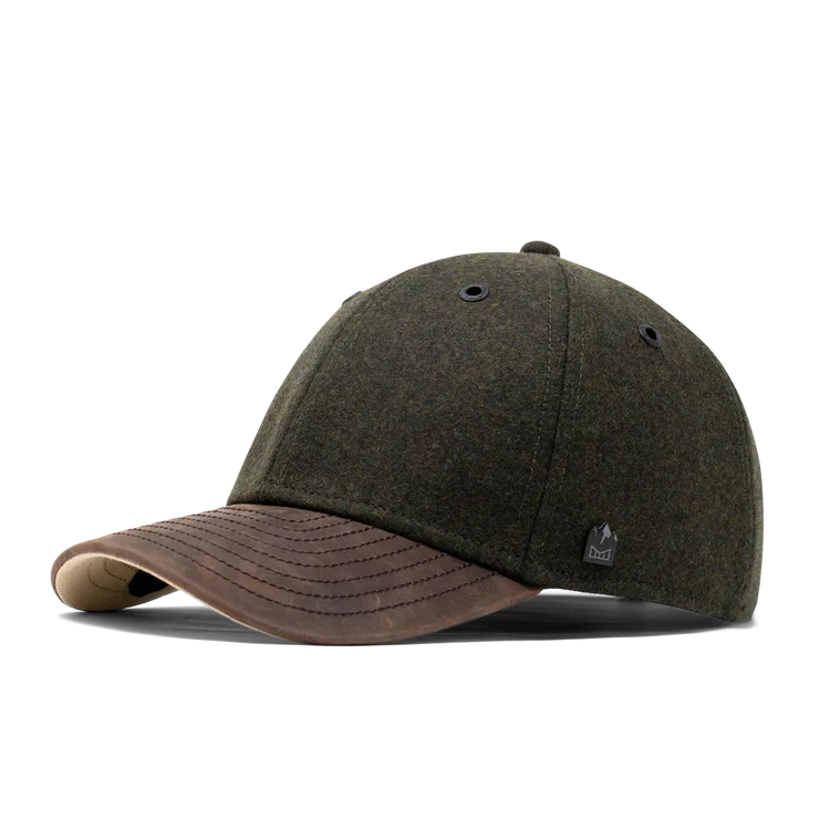 A-Game Scout Thermal Merino Wool Strapback Hat SPRUCE