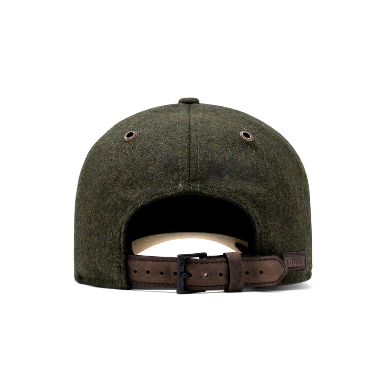 A-Game Scout Thermal Merino Wool Strapback Hat SPRUCE