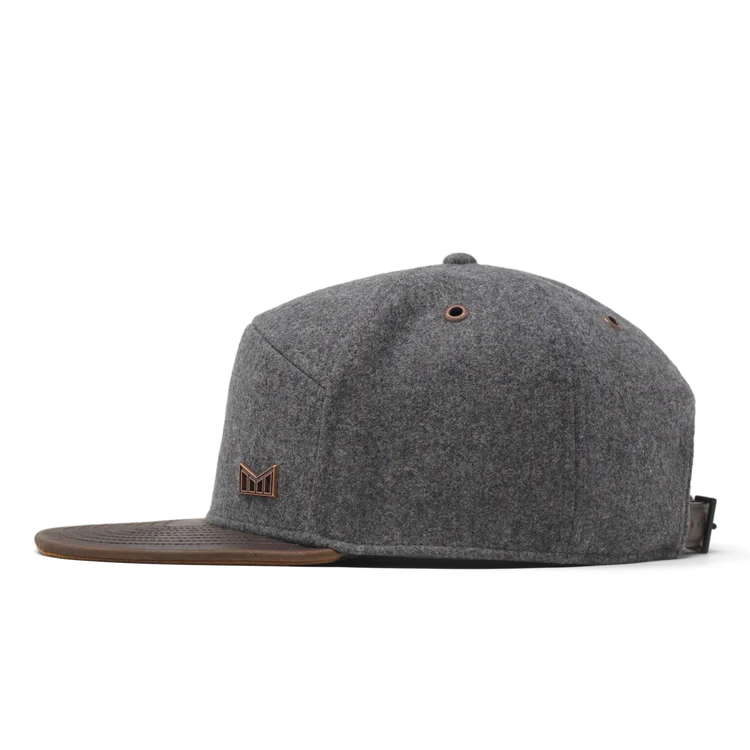 Trenches Icon Scout Thermal Men's Snapback Hat HEATHER GREY