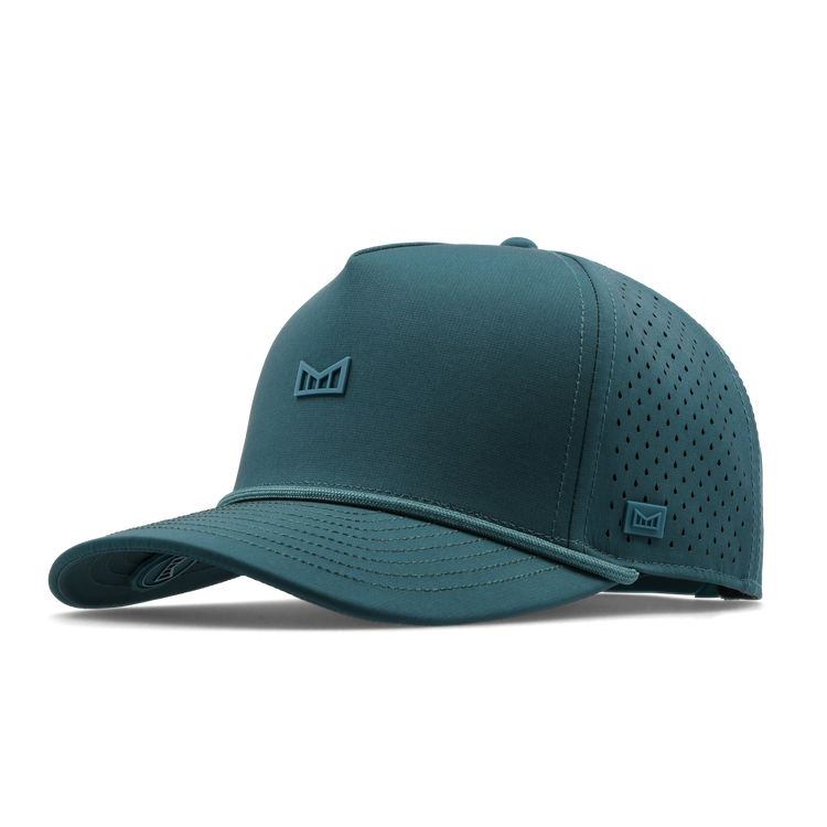 Odysea Rope Bulls Icon Hydro Performance Snapback Hat Atlantic Deep
