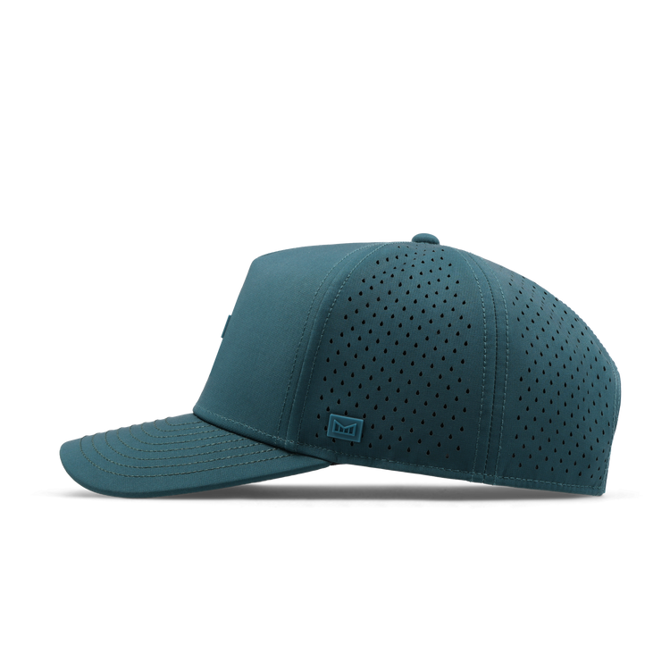 Odysea Rope Bulls Icon Hydro Performance Snapback Hat Atlantic Deep