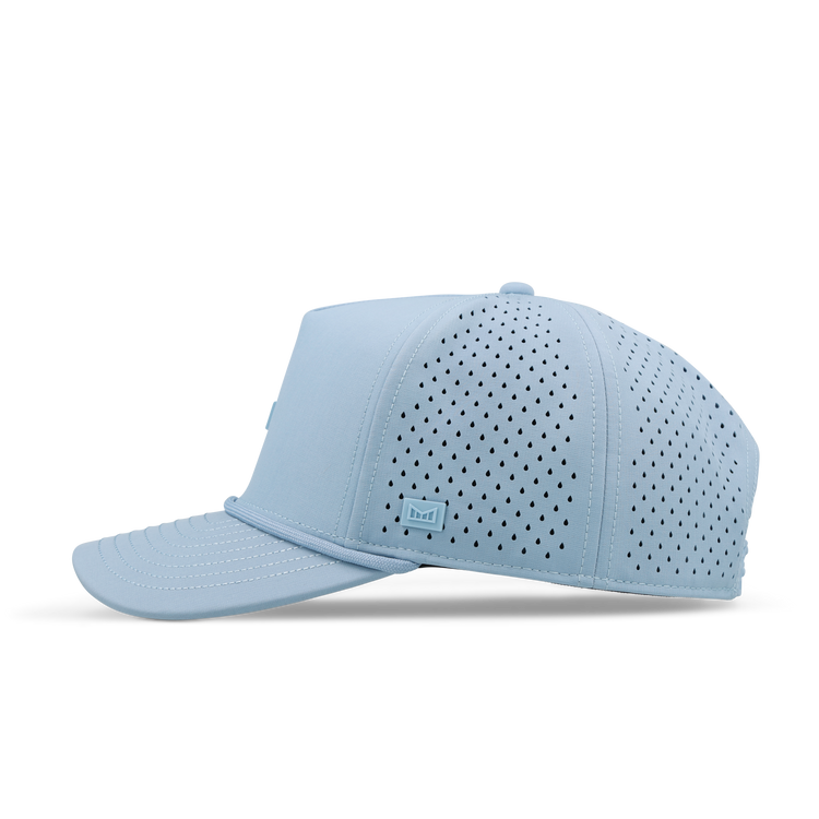 Odysea Rope Bulls Icon Hydro Performance Snapback Hat Cashmere Blue