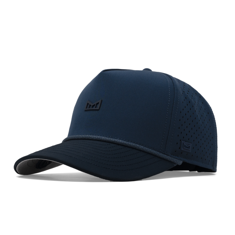 Odysea Rope Bulls Icon Hydro Performance Snapback Hat Navy / Dark Navy