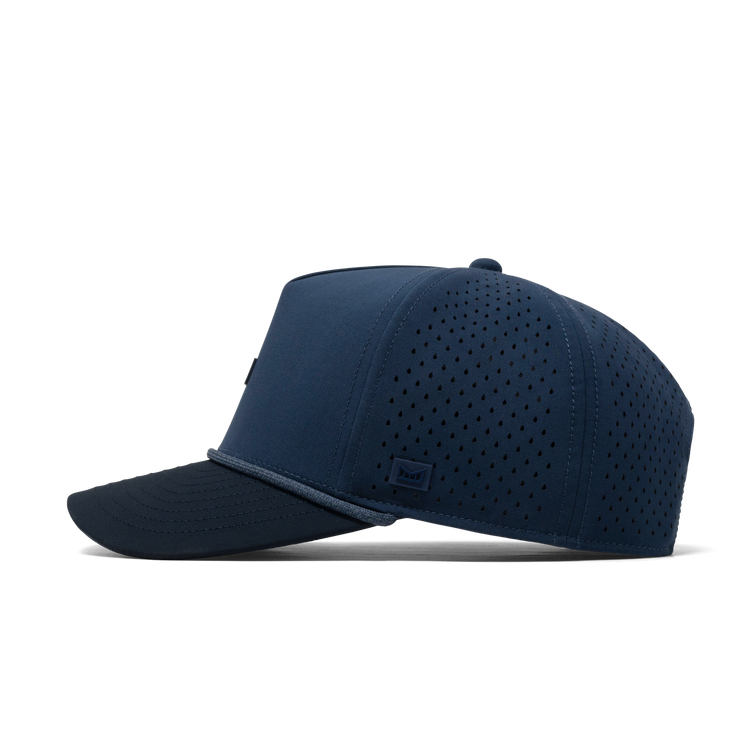 Odysea Rope Bulls Icon Hydro Performance Snapback Hat Navy / Dark Navy