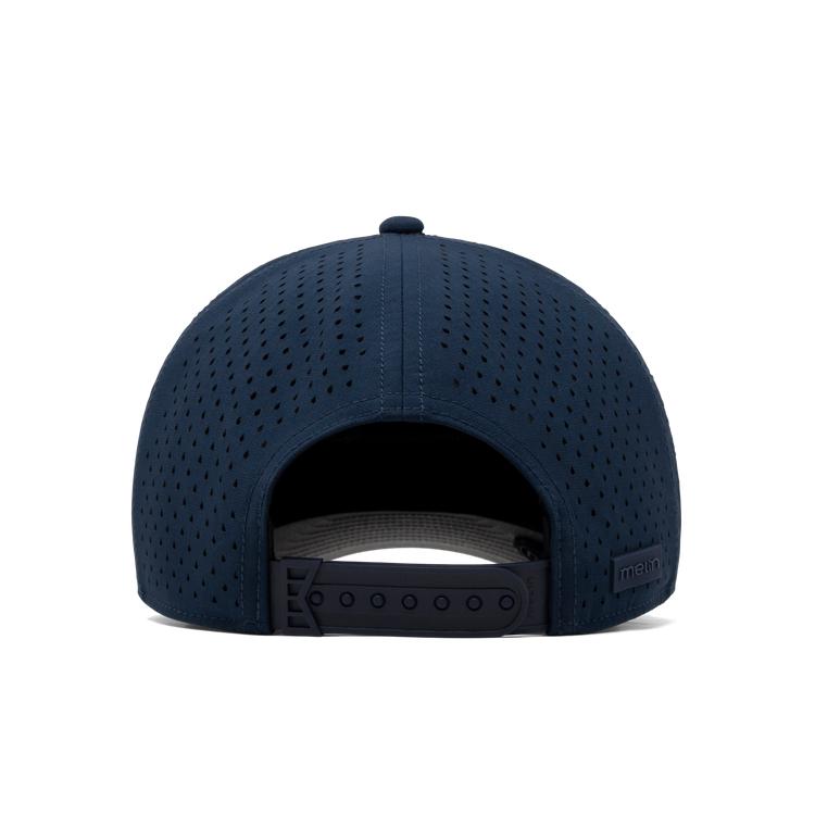Odysea Rope Bulls Icon Hydro Performance Snapback Hat Navy / Dark Navy