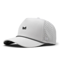Odysea Rope Bulls Icon Hydro Performance Snapback Hat WHITE