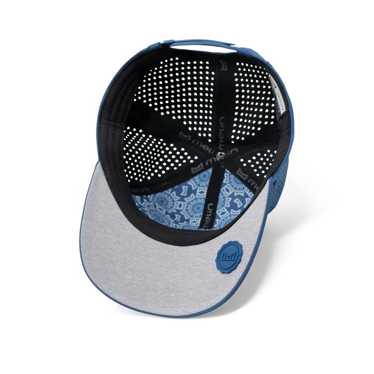 Odysea Hydrolite Men's Snapback Hat STEEL BLUE