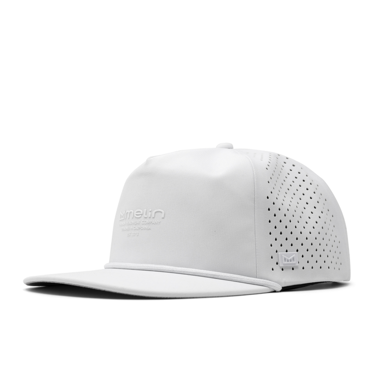Coronado Hydrolite Performance Snapback Hat White