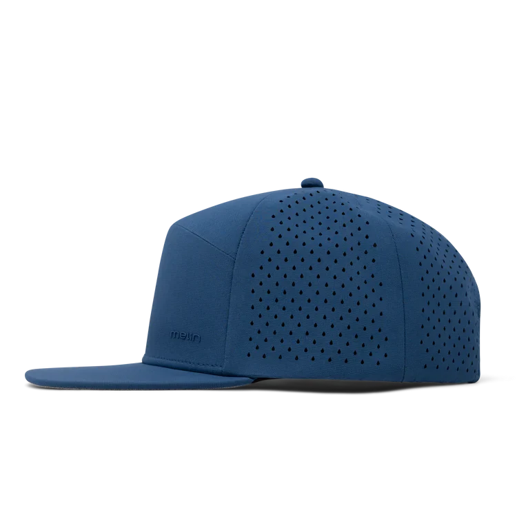 Trenches Hydrolite Men's Snapback Hat STEEL BLUE