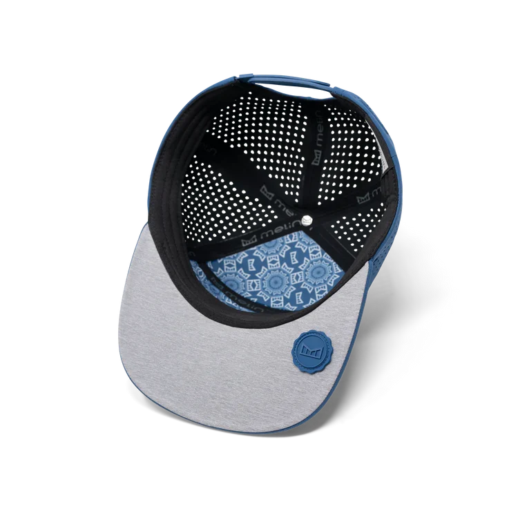 Trenches Hydrolite Men's Snapback Hat STEEL BLUE
