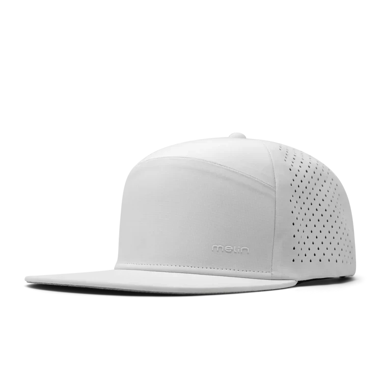 Trenches Hydrolite Men's Snapback Hat WHITE