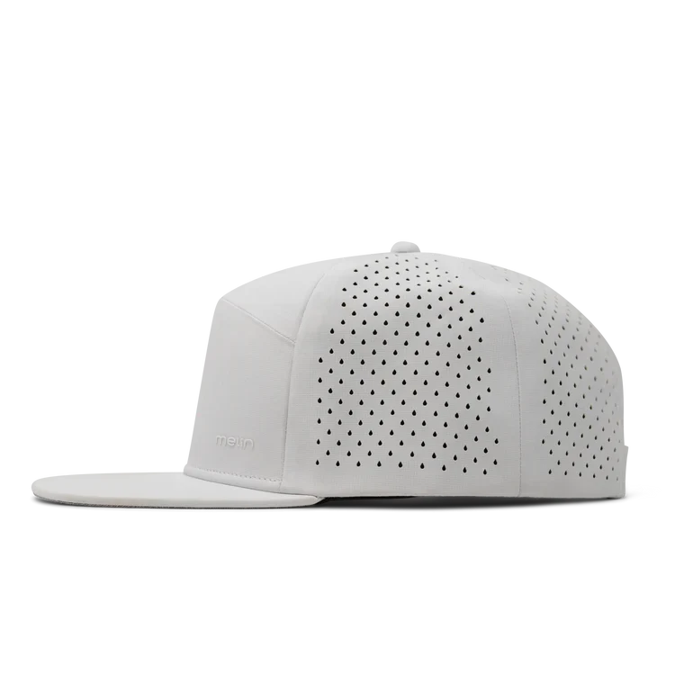 Trenches Hydrolite Men's Snapback Hat WHITE
