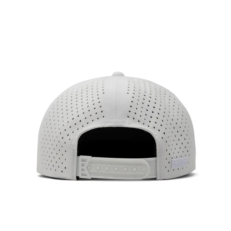 Trenches Hydrolite Men's Snapback Hat WHITE