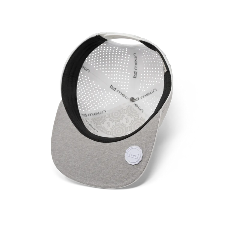 Trenches Hydrolite Men's Snapback Hat WHITE