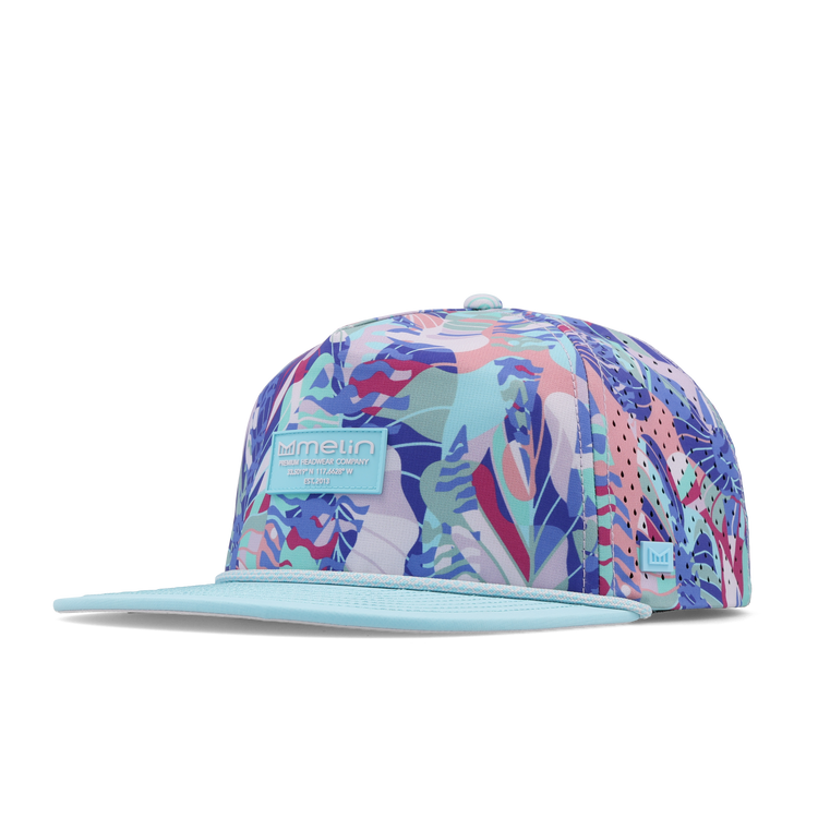 Coronado Brick Hydro Performance Snapback Hat Tropic Noise