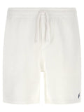Polo Ralph Lauren Cotton Terry Bermuda Shorts — White