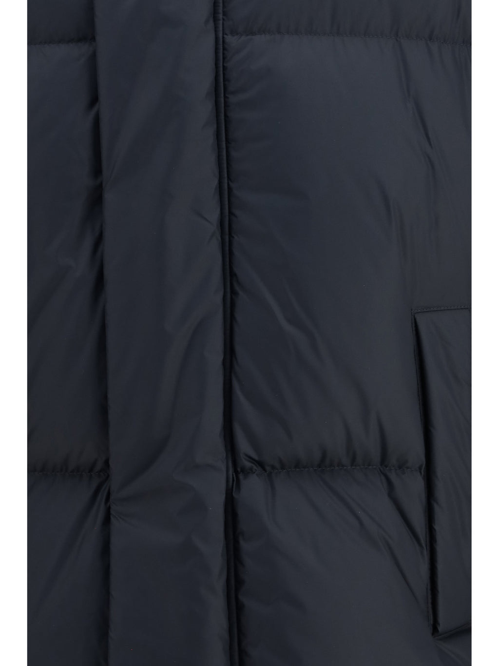 Laminar Hooded Padded Down Jacket — Black