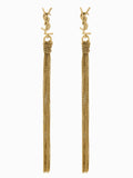 Saint Laurent Cassandre Earrings — Gold