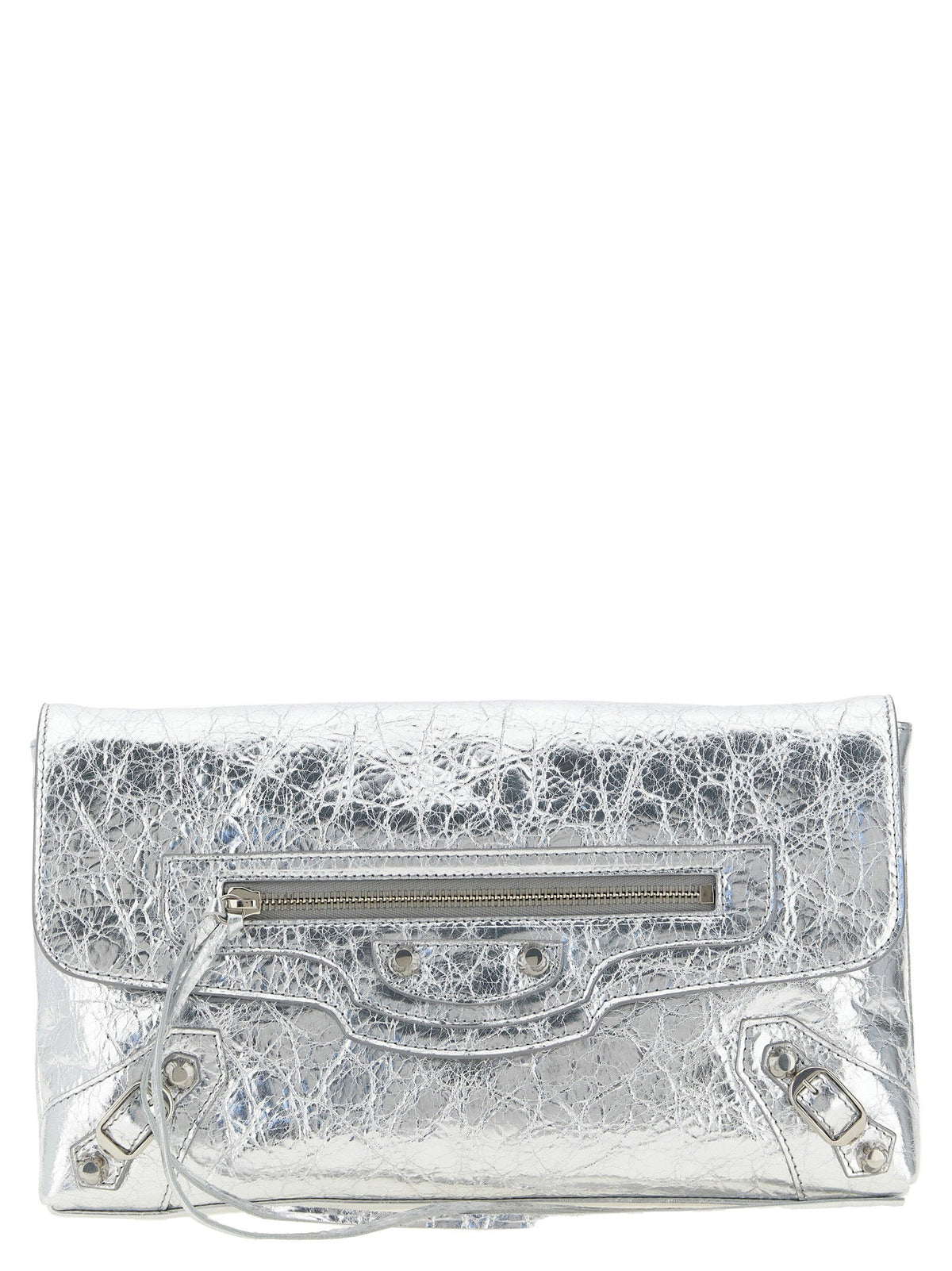 Balenciaga Clutch — Silver