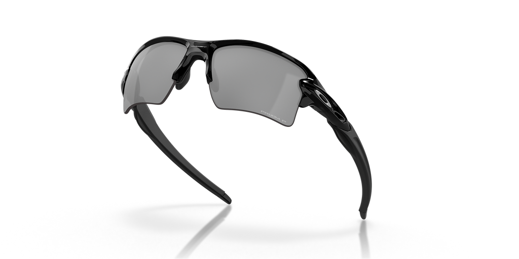FLAK 2.0 XL POLISHED BLACK W/ PRIZM BLACK POLARIZED