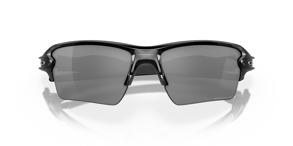 FLAK 2.0 XL POLISHED BLACK W/ PRIZM BLACK POLARIZED