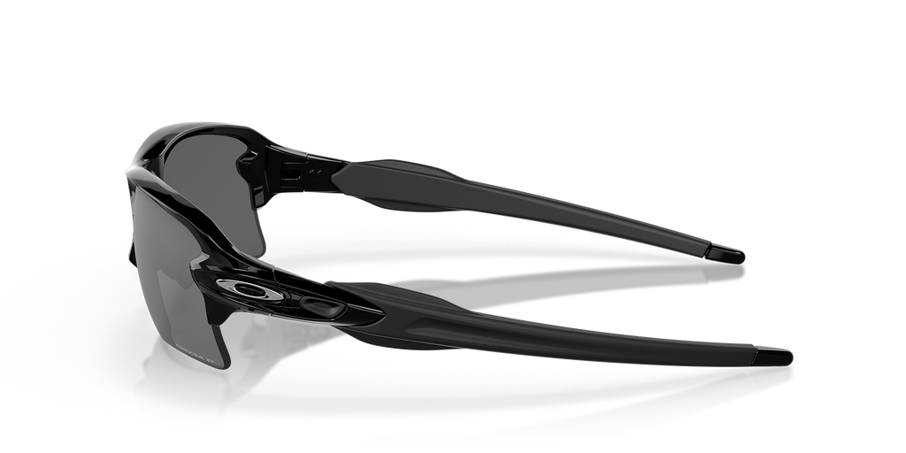 FLAK 2.0 XL POLISHED BLACK W/ PRIZM BLACK POLARIZED