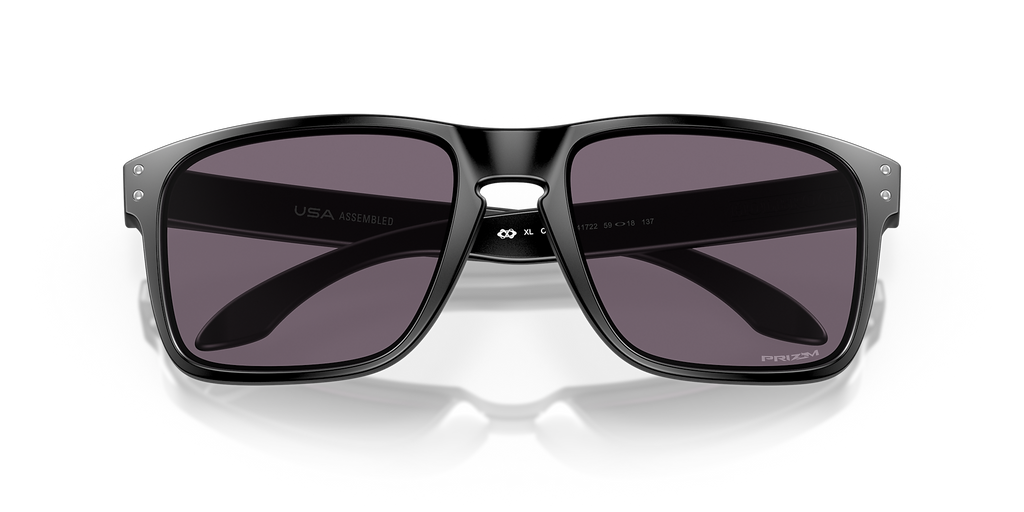 HOLBROOK XL MATTE BLACK W/ PRIZM GREY
