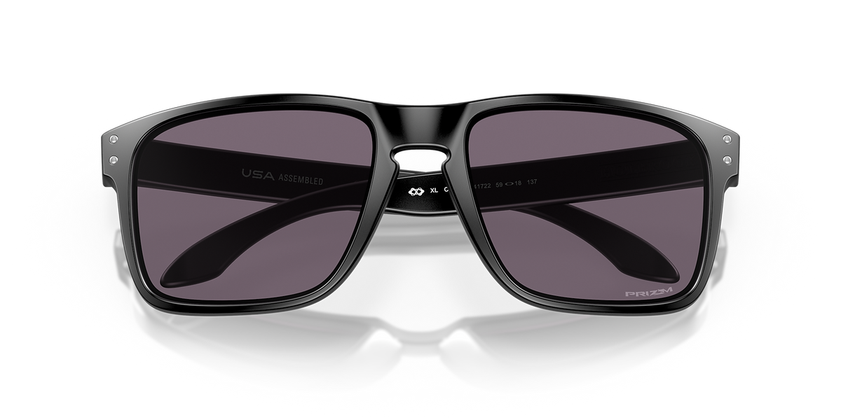 HOLBROOK XL MATTE BLACK W/ PRIZM GREY