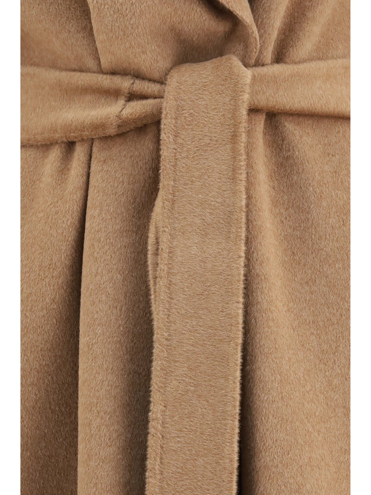 'S Maxmara Wool-Cashmere Blend Coat — Beige