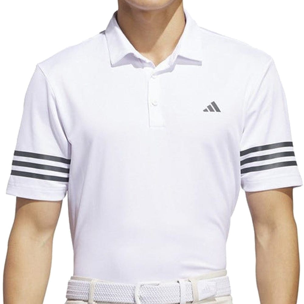 adidas 3-Stripes Polo Shirt - White