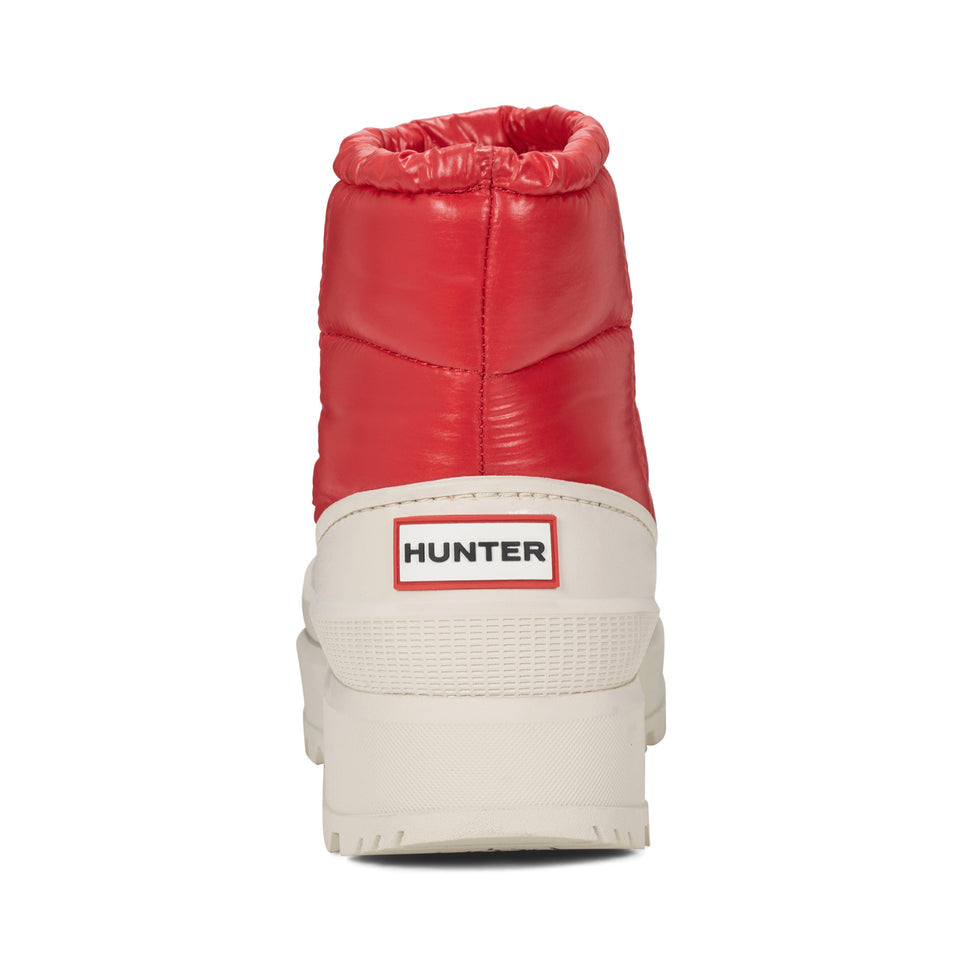 Women's Amble Waterproof Snow Booties Medium Red