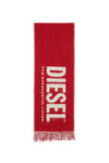 S-Kott Two-tone scarf with maxi logo