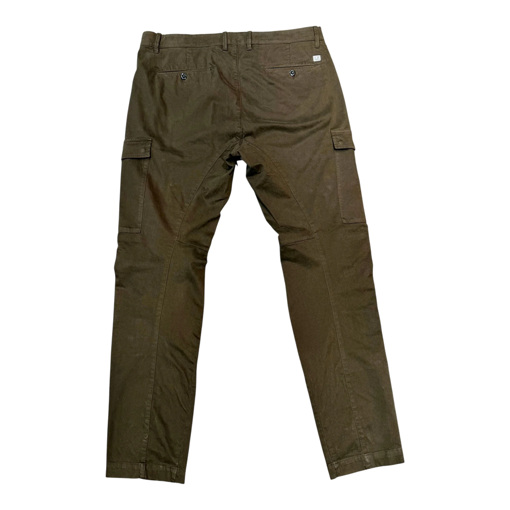 C.P. Company Stretch Satin Cargo Pant Ivy Green