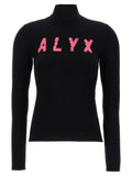 1017-Alyx-9Sm Logo-Inlaid Sweater — Black