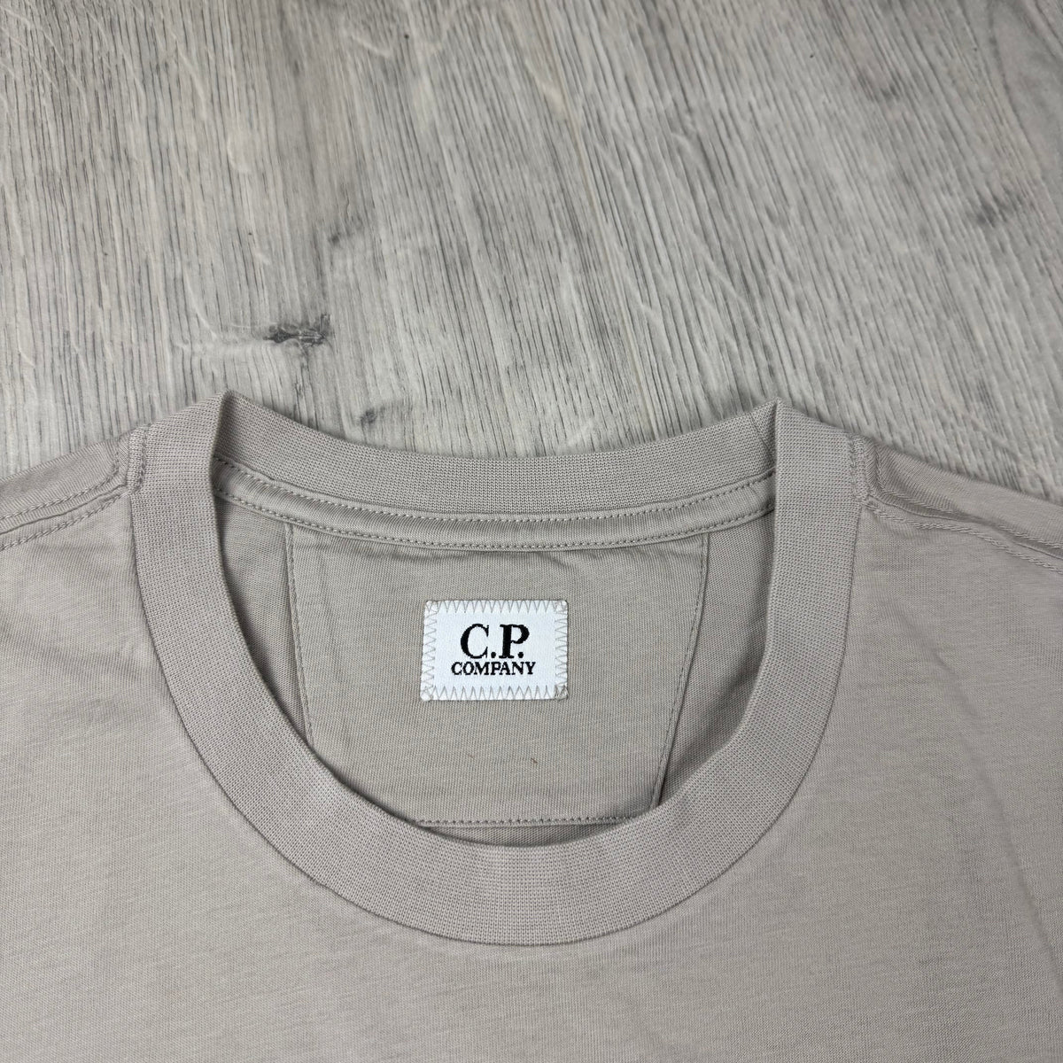 CP Company Stamp T-Shirt - Dove