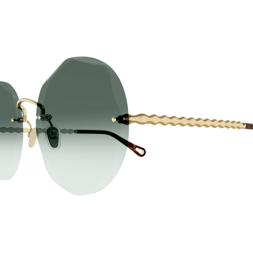 Women's Chloé CH0254S-003 57 Sunglass METAL