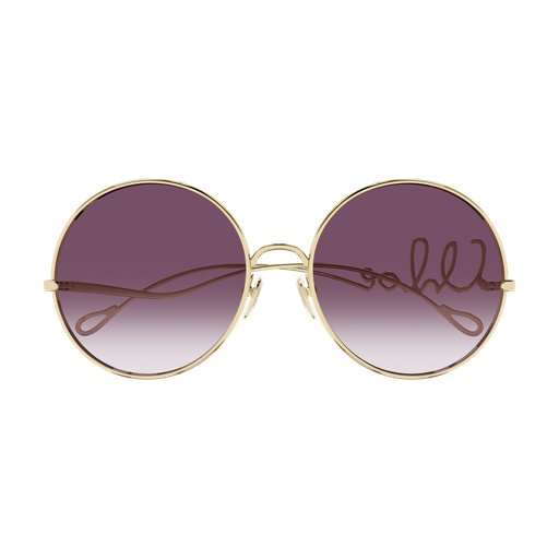 Women's Chloé CH0329S-003 60 Sunglass WOMAN METAL GOLD