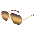 Women's Chloé CH0348S-004 62 Sunglass METAL GOLD