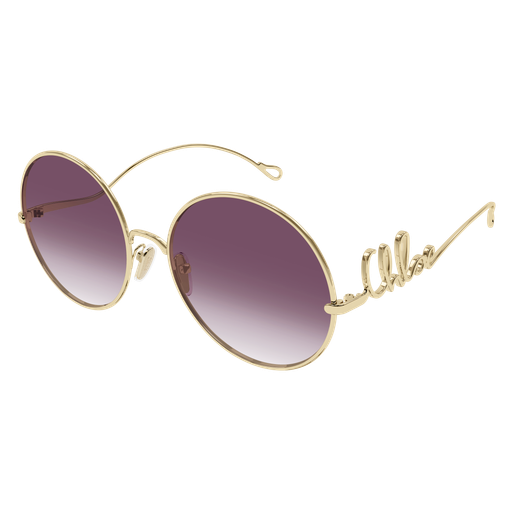 Women's Chloé CH0329S-003 60 Sunglass WOMAN METAL GOLD